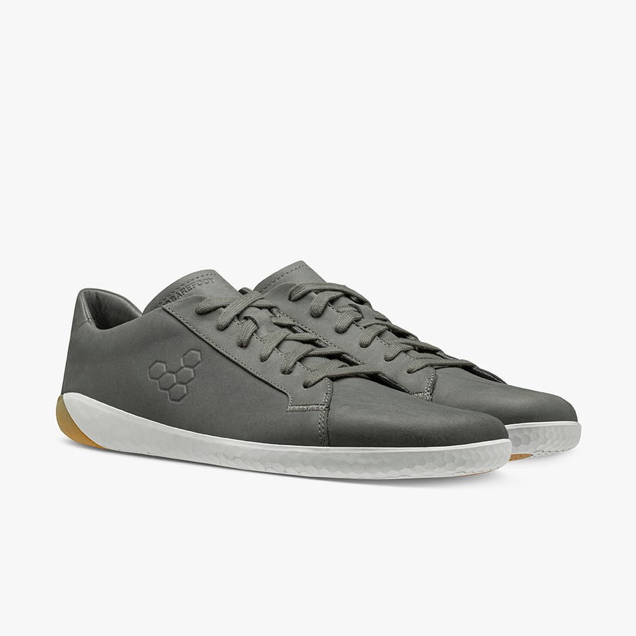 Vivobarefoot Geo Court II Vrijetijdsschoenen Heren Grijs | Nederland 0092FDNM